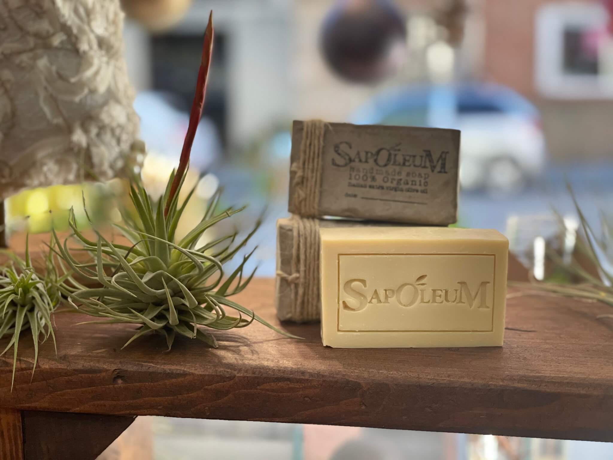 SAPOLEUM | pure handmade olive oil soap